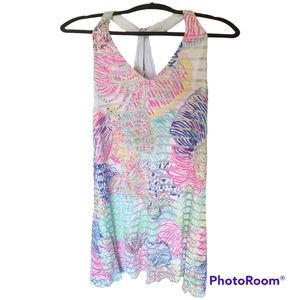 Lilly Pulitzer tank dress in roar of the seas size small